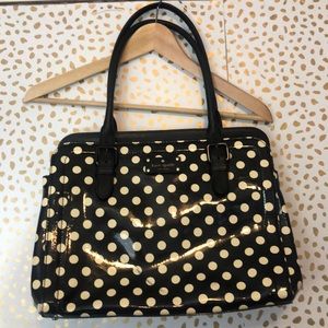 Kate spade polka dot tote/ office bag